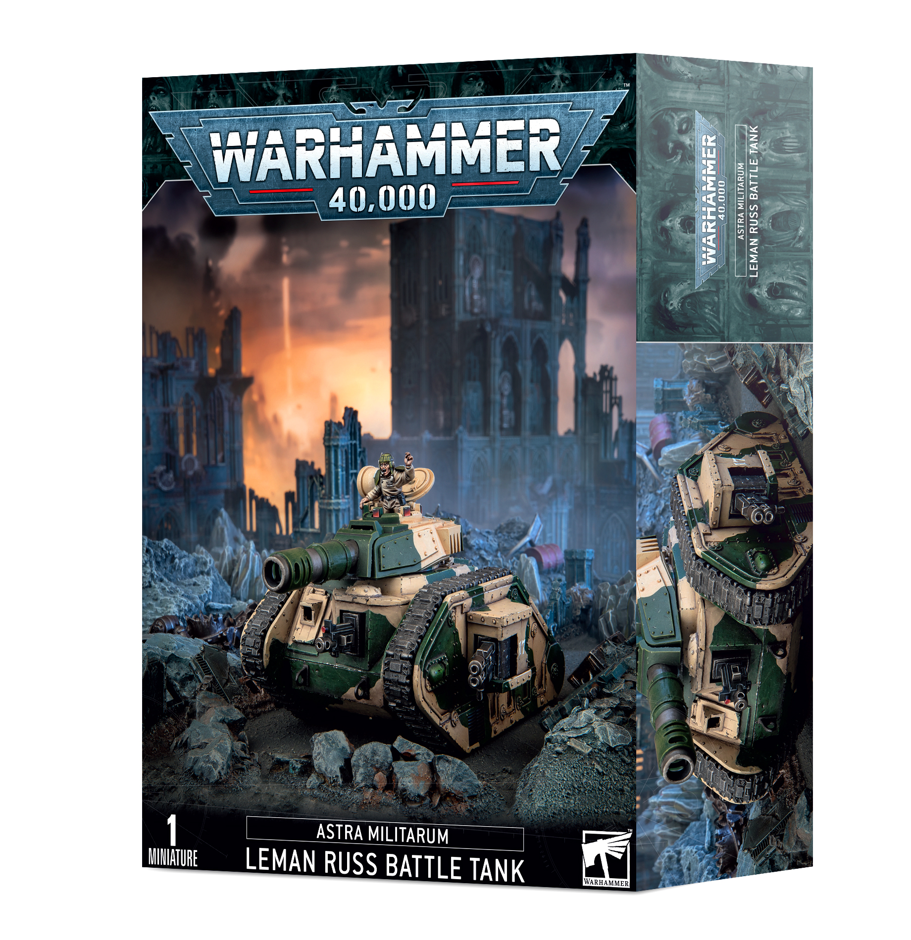 Warhammer 40K Leman Russ Battle Tank - Astra Militarum